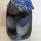 Sculptural glazed ceramic vase – Set of 3 pieces