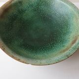 Ceramic salad bowl 30.5cm Signed Francois Guéneau Noyers