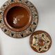 Vintage polychrome candy box