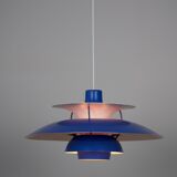 Danish vintage pendant lamp PH 5 by Poul Henningsen, Louis Poulsen, 1958