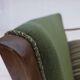 1960s, Danish 2-seater sofa, furniture wool, beech wood, original.