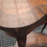 Table rognon d'appoint en bois