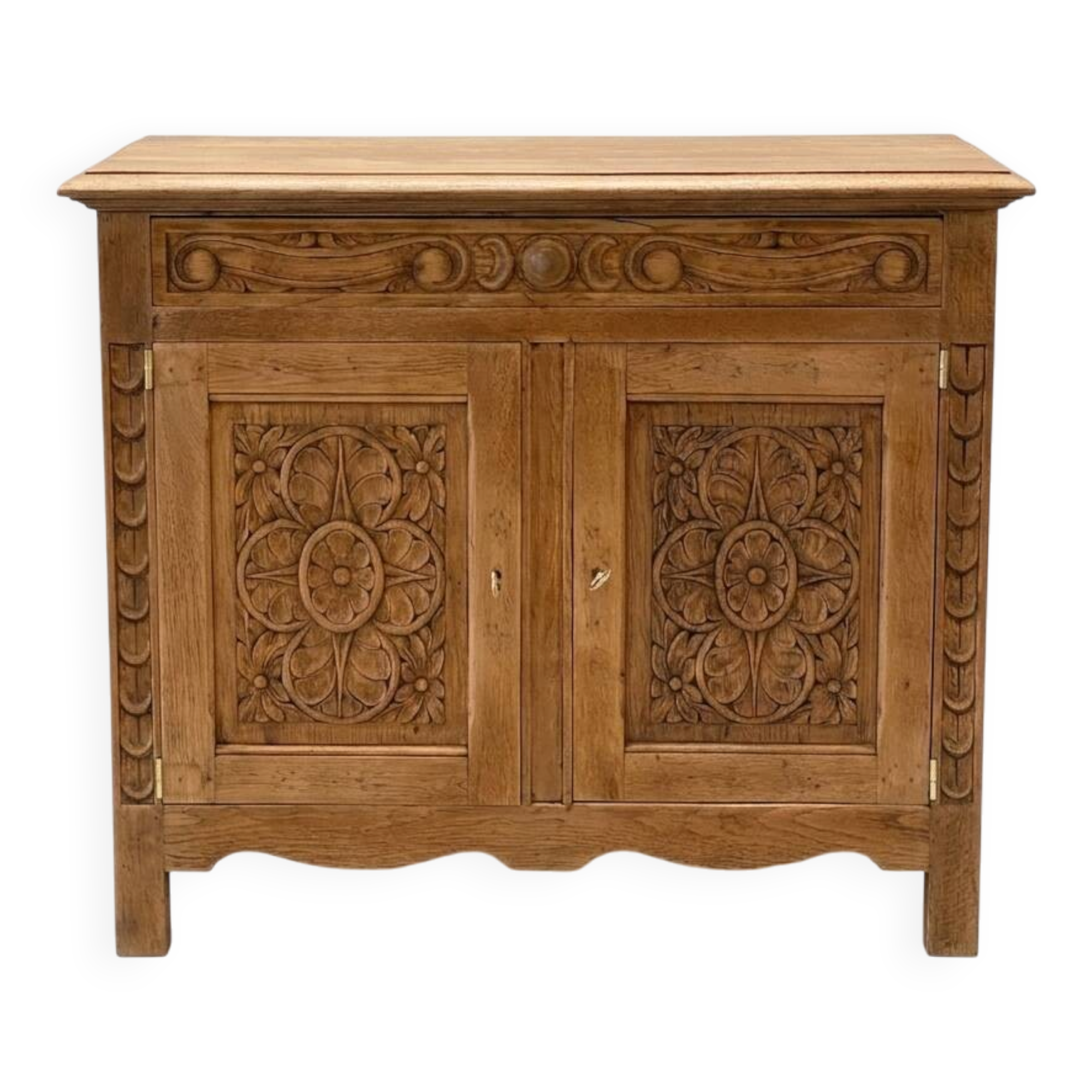 Ornate rustic sideboard
