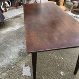 Solid oak farm table