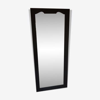 Miroir art déco noir 68 x 160 cm
