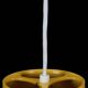 Yellow Nordisk Solar Compagni / Svend Middelboe  “Nord-Lite” pendant lamp