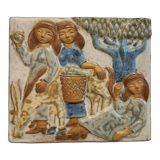 Relief, from Danish Michael Andersen Bornholm (Brand the 3 fish), designed by Marianne Starck (MS)