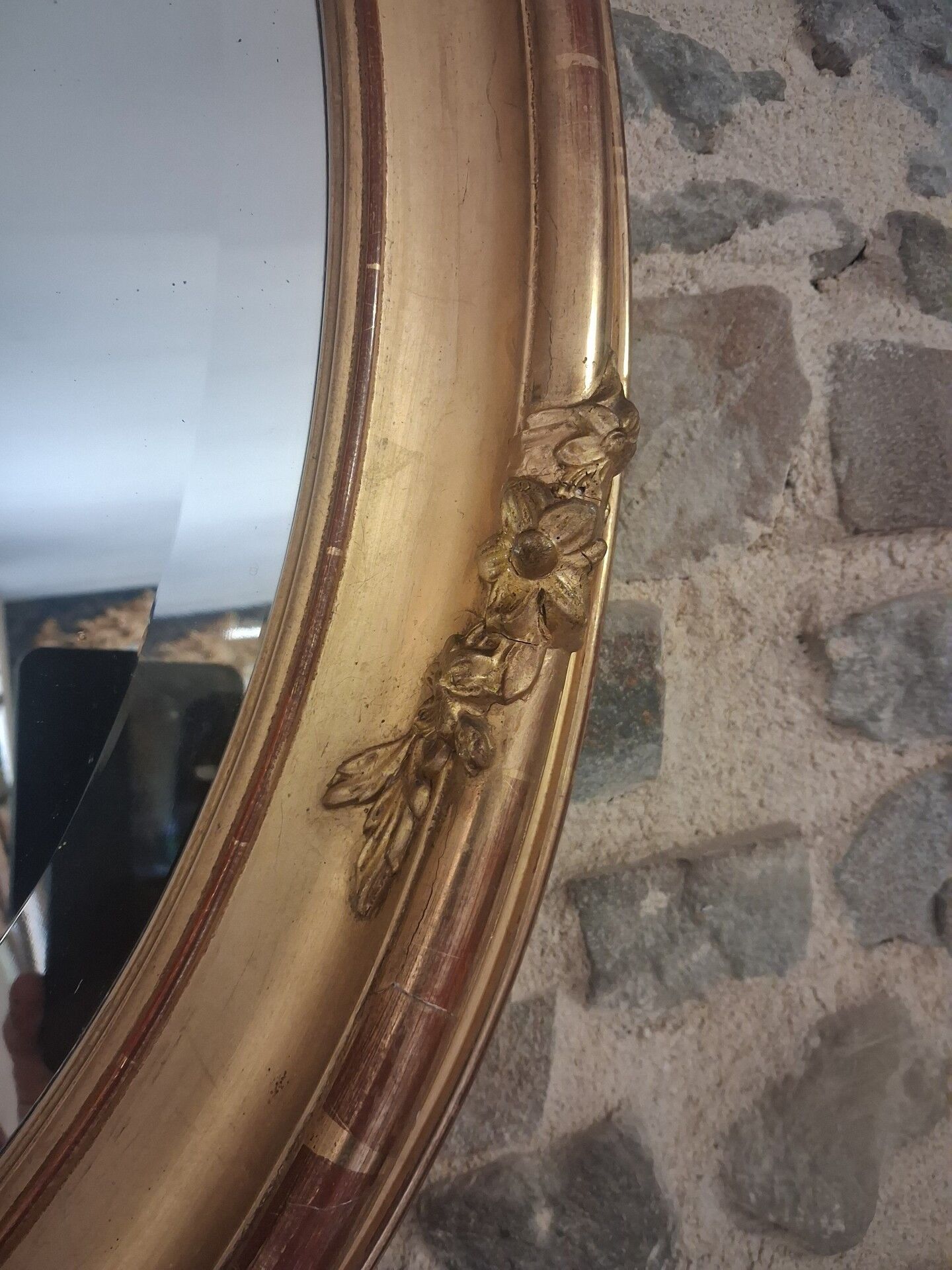 Mirror XIX oval 102 x 63
