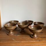 6 stoneware bowls