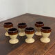 Stoneware egg cups