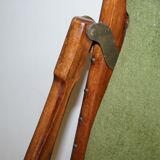 Pair of Victorian military folding chairs