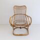 Bamboo & rattan armchair