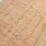 6x9 Vintage Peach Orange Rug, 175x270Cm