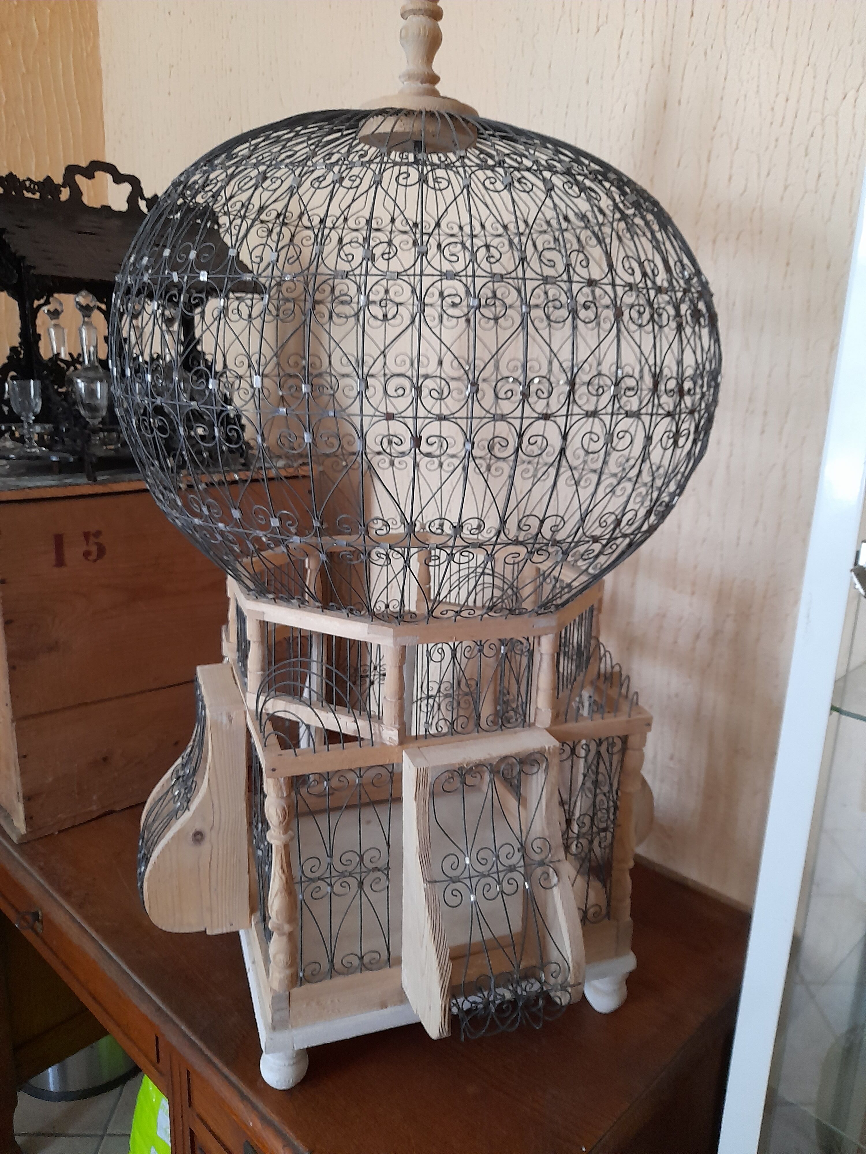 Ancient bird cage