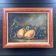 Tableau ancien poires et raisins