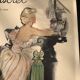 Advertising 1954 Lucien perfumes along, original plastic iron, ancient