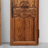 Pair of two Antique French Provincial hand carved doors, ca. 1880