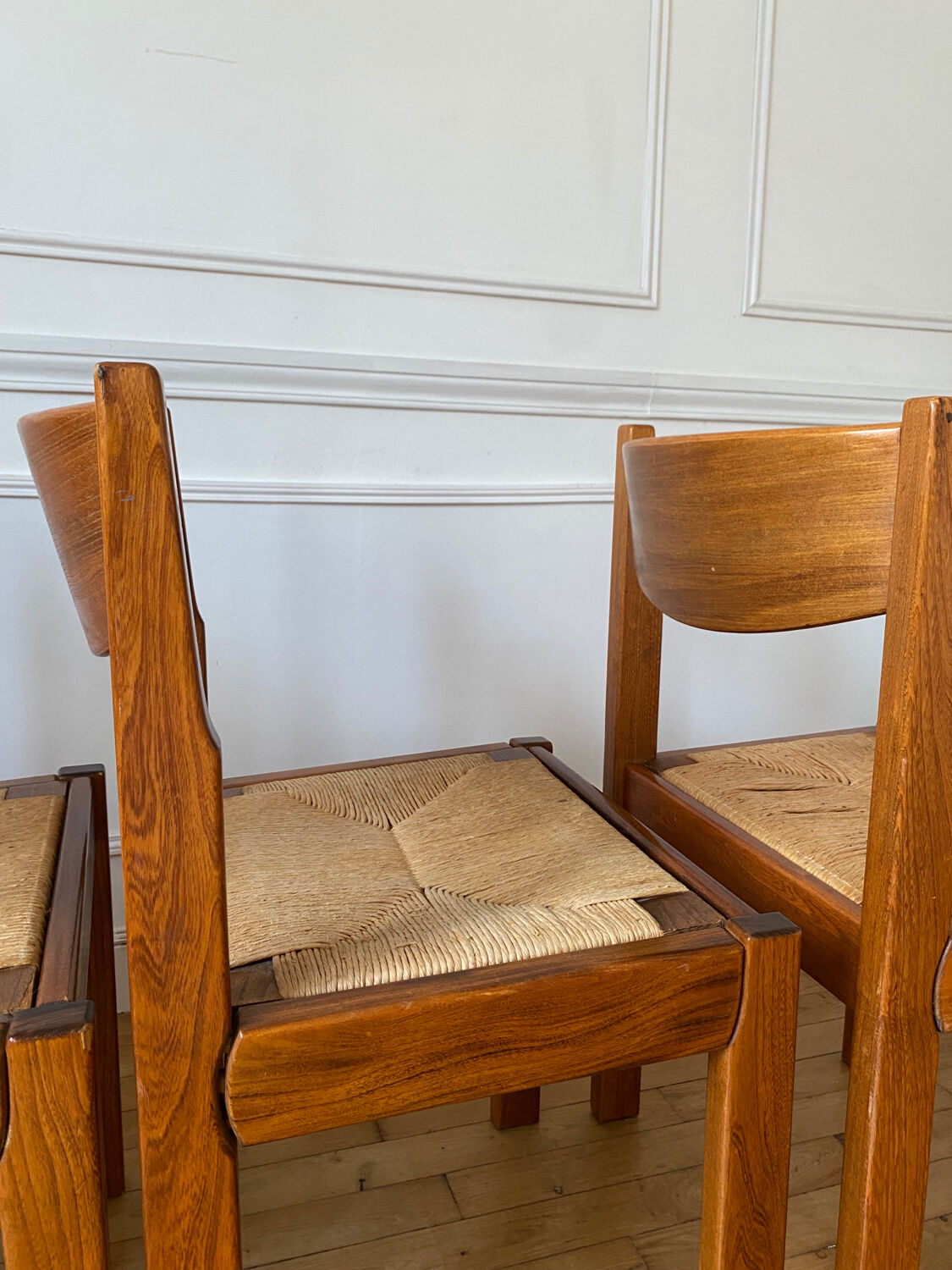 4 Maison Regain elm chairs