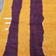Handmade natural wool rug, size 150 x 250 cm