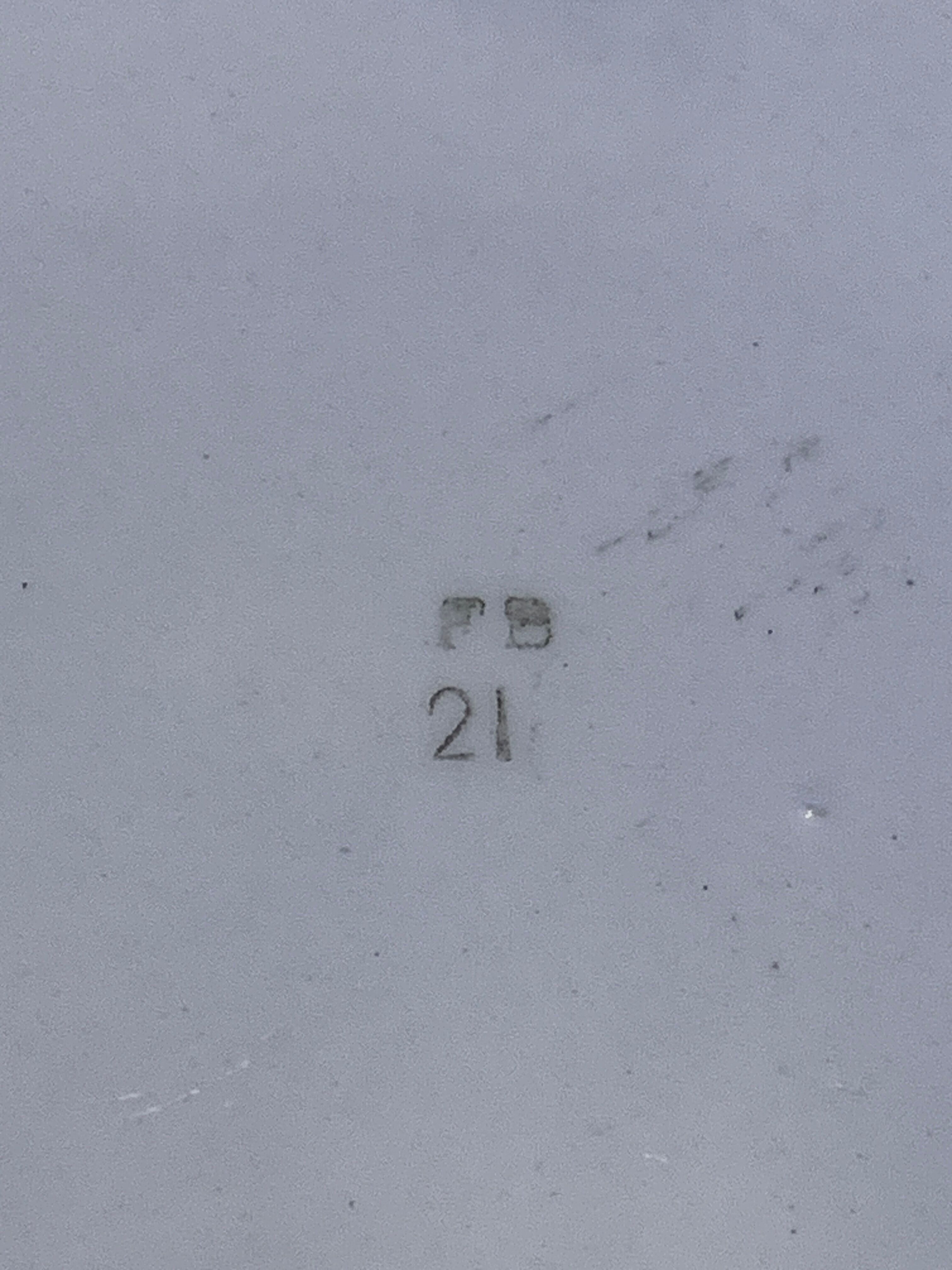 Old French earthenware dish Fénal Badonviller, Béarn model