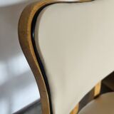 Suite de 4 Fauteuils Vintage « papillon » Pieds Compas