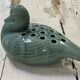 pique flower by ceramist pol chambost (1906-1983) representing a duck