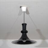 Glass pendant lamp by Michael bang for Holmgaard