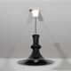 Glass pendant lamp by Michael bang for Holmgaard