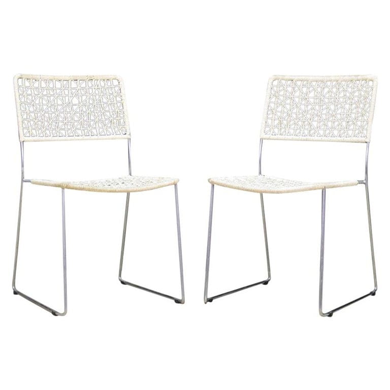 Set of two chairs, vintage style, 1960s, production: Denmark