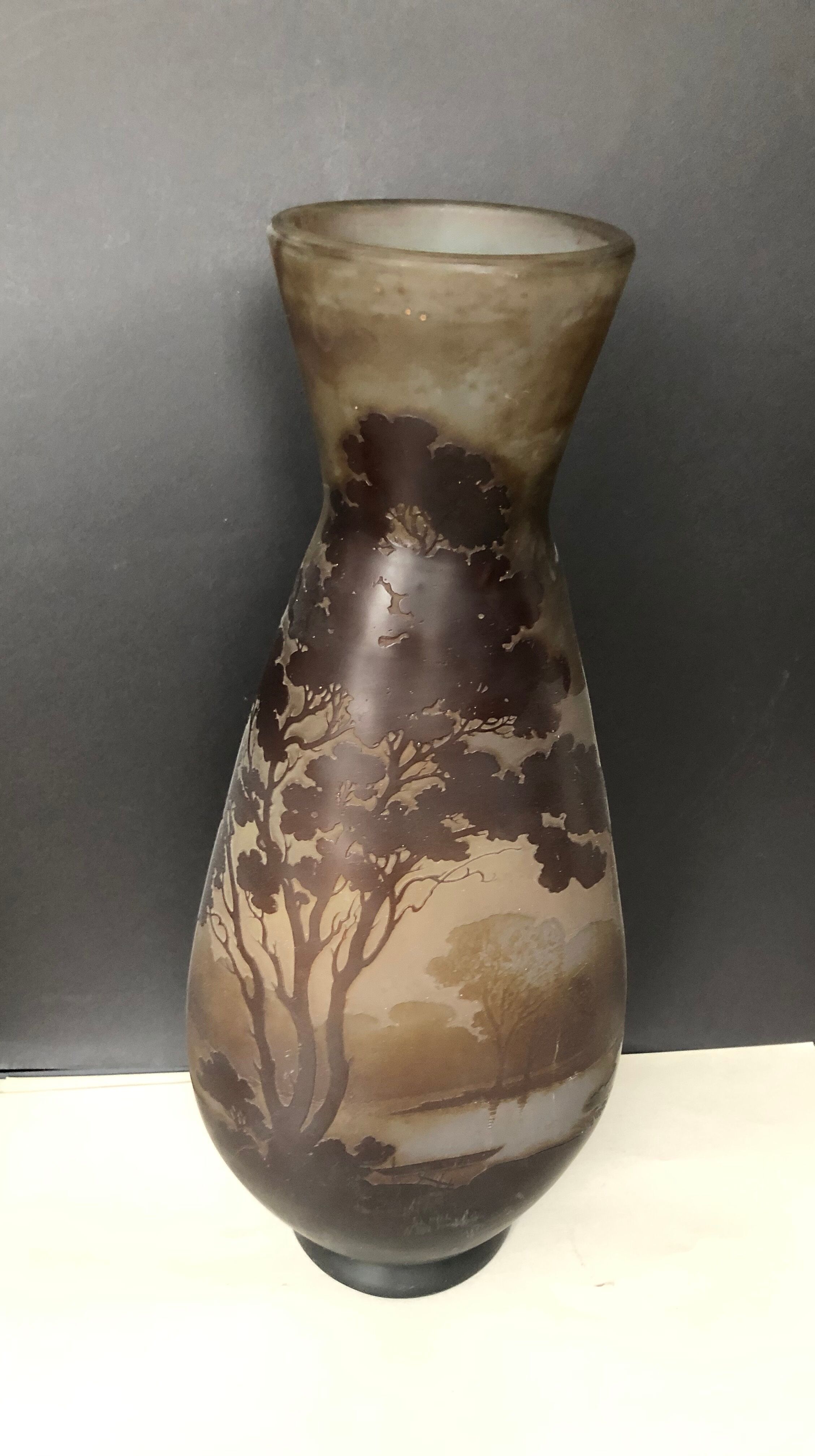 Large Gallé vase