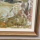 Original Swedish Oil on Canvas – “Landscape” by Sigurd Hagegård – Signed – Vintage & Framed – 62 × 53 cm (24.4" × 20.9")