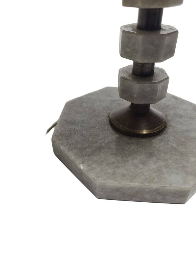 Art Deco style bedside lamp from Polam, Poland, 1970s
