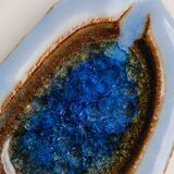 Cendrier en céramique et verre, 1970