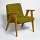 Rare Fauteuil 366 de Jozef Chierowski- Vintage - Circa 1962