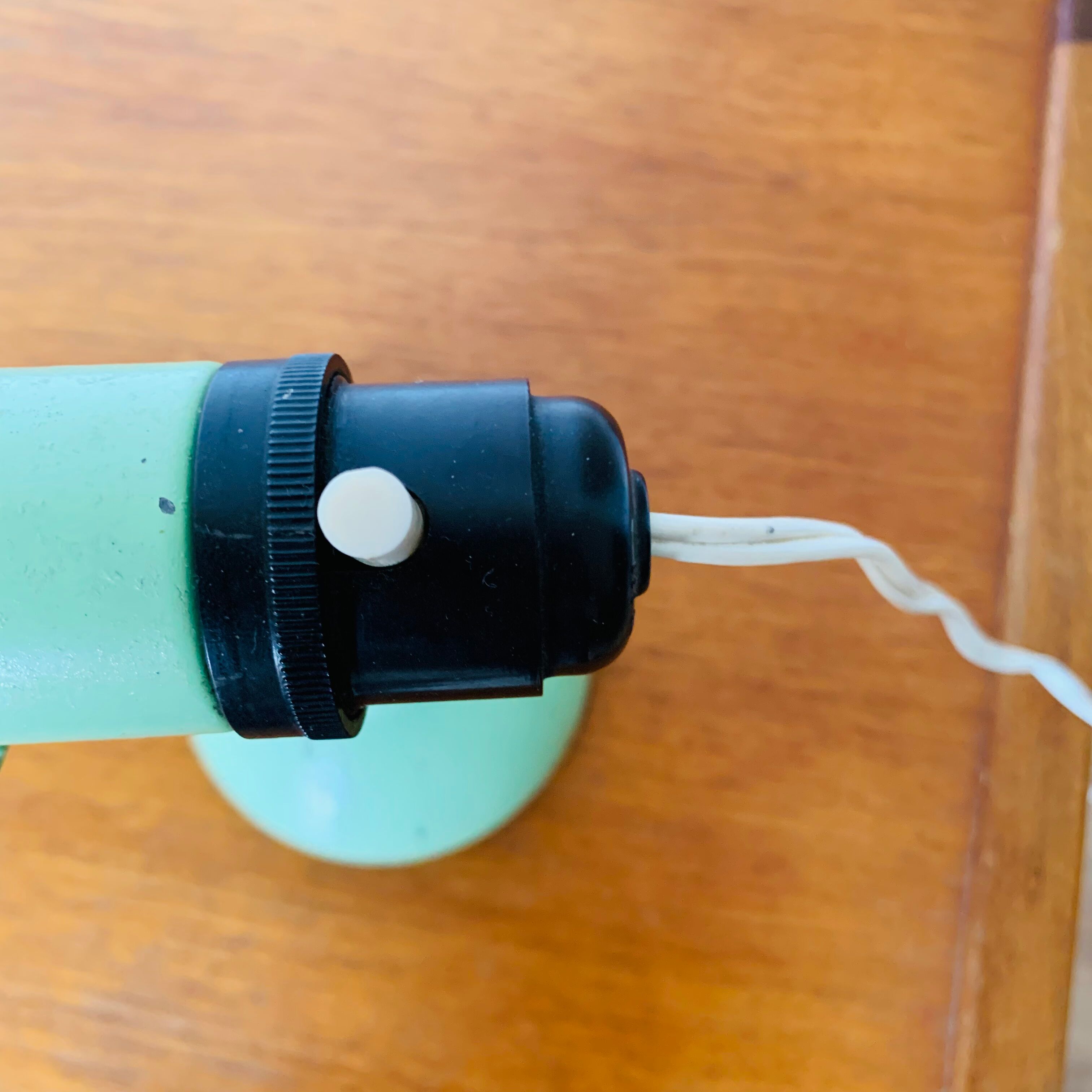 Vintage travel folding lamp Metek 1950