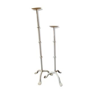 Antique candlesticks