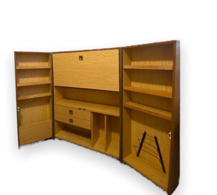 Bureau magic box en bois clair