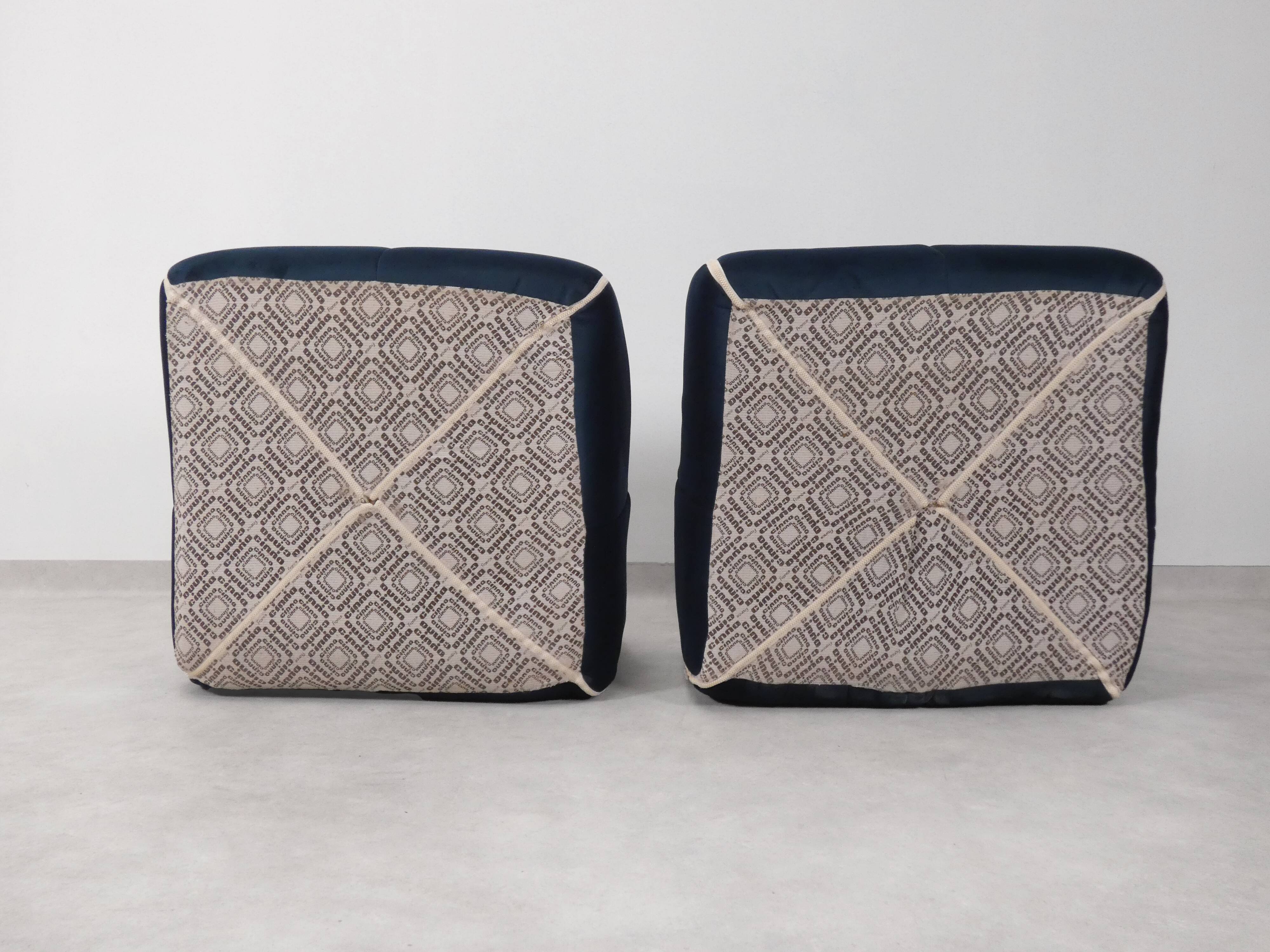 Plumy armchairs - Annie Hiéronimus for Cinna