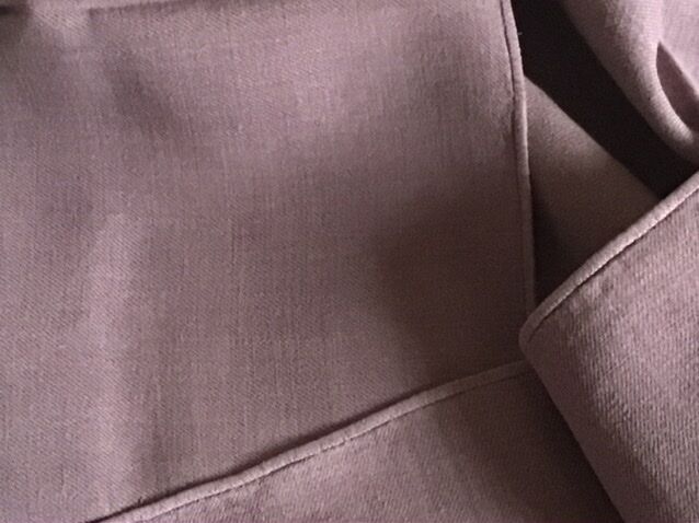 104x64 mauve linen kitchen tablecloth