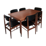 Table set and 6 chairs