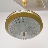 1970s Space Age Metal Pendant by LUDIB Bratislava