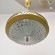 1970s Space Age Metal Pendant by LUDIB Bratislava