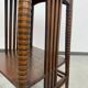 Table d'appoint Jugendstil avec dessus en carreaux bleus par Adolf Loos