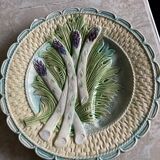 2 plates slurry asparagus