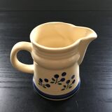Pot à lait décor scandinave bleu