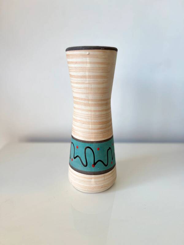 Scheurich West Germany ceramic vase - Marking 206 27 - 1960s-1970s