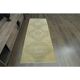 1970s Vintage Turkish Handmade Wool & Cotton Orange Runner Rug 86x230