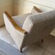 1/2 fauteuils club cubique années 50 60 vintage Originaux parfait etat