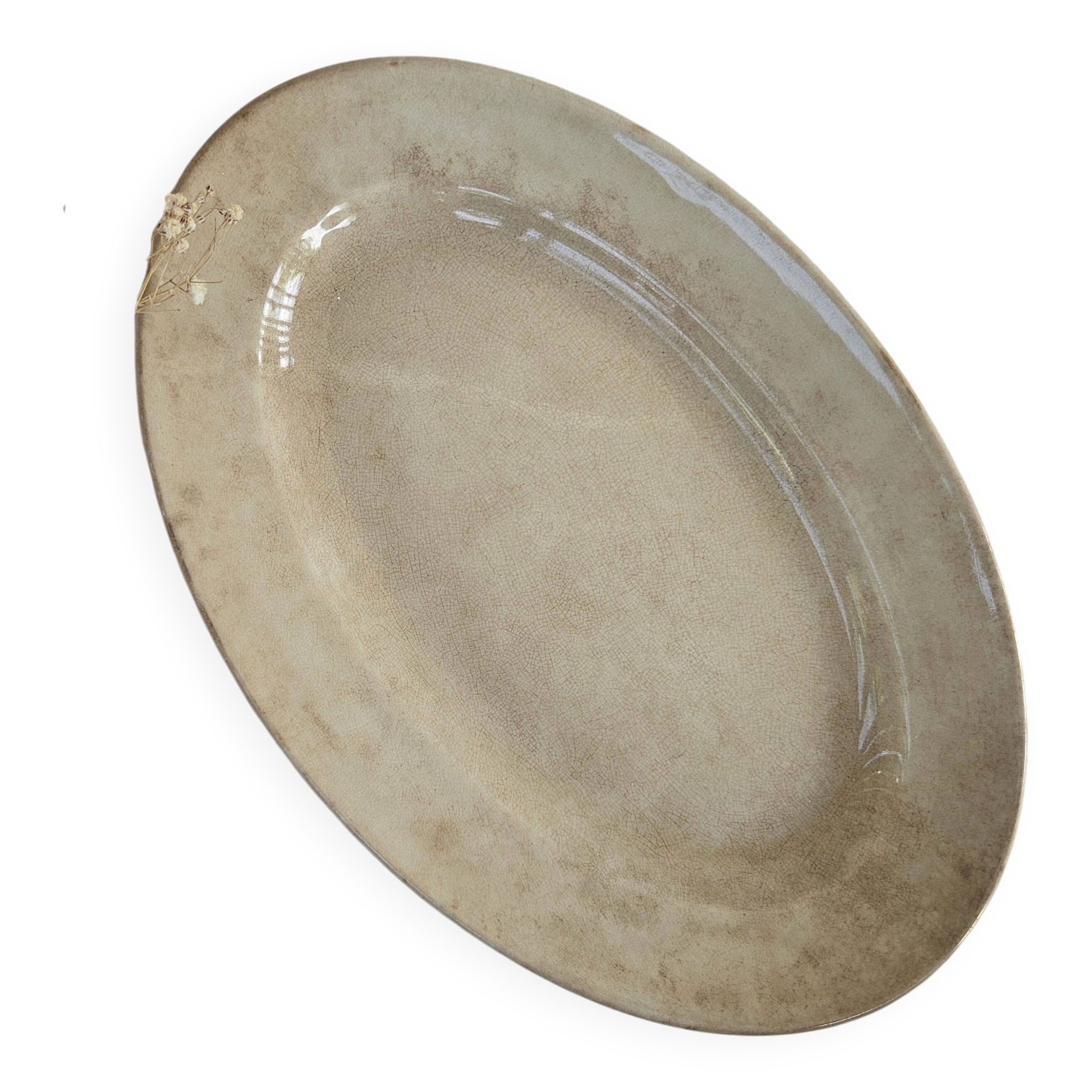 Old oval dish Pexonne FF – Ironstone