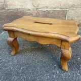 Footrest style Louis XV oak 1950